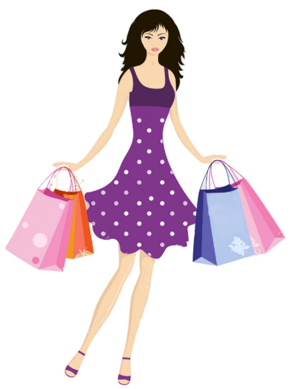 Dresses and skirts and a bit in between.